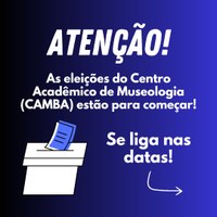 ‼️ATENÇÃO ESTUDANTES DE MUSEOLOGIA‼️