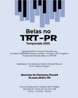 No dia 15 de maio de 2025 (quinta-feira) as 17h