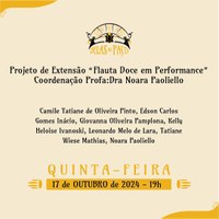 Belas no Paço - 17 de OUTUBRO - 19h