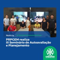 PRPGEM realiza III Seminário de Autoavaliação e Planejamento