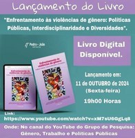 Lançamento de livro digital sobre enfrentamento a violências de gênero organizado por docentes da Unespar acontece nesta sexta (11)