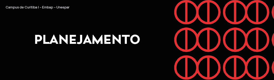 capa da página de planejamento