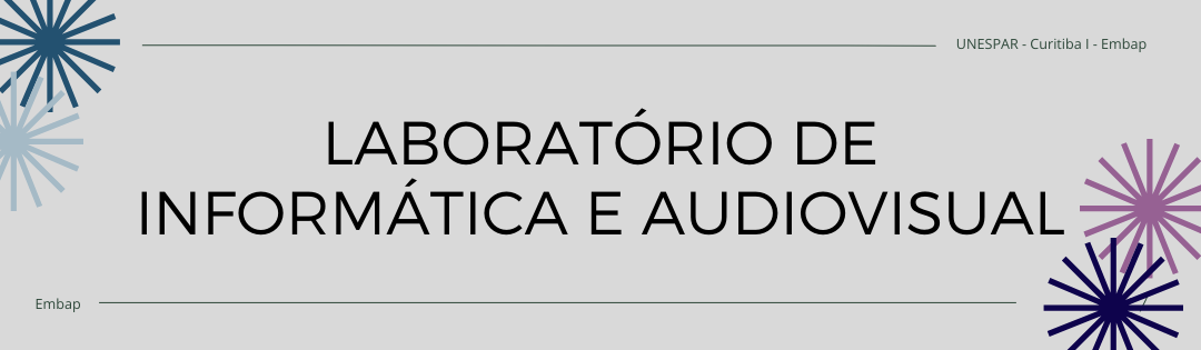 Página do Laboratório de Informática e Audiovisual do Campus de Curitiba 1 - Embap