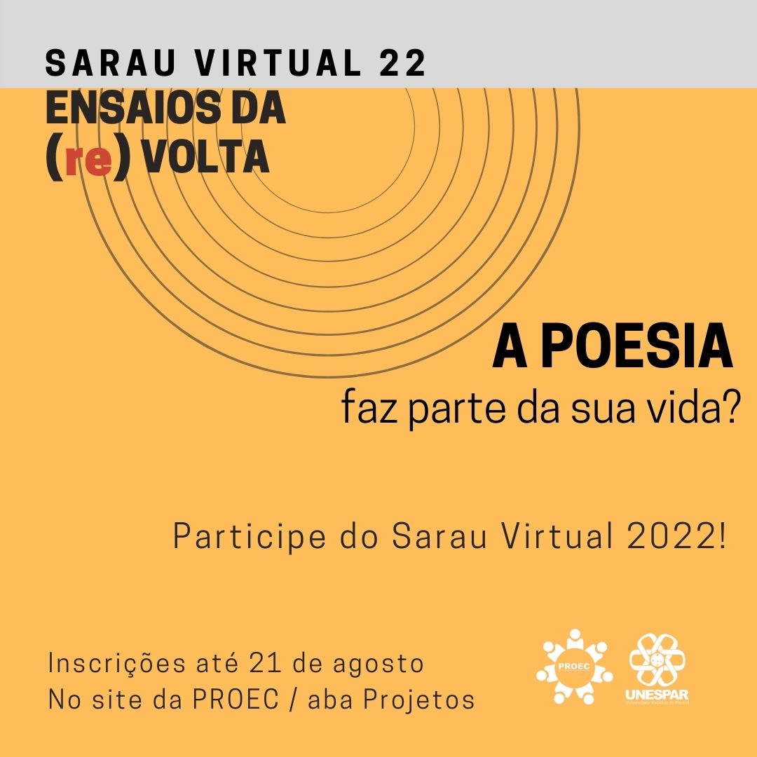 Sarau Virtual 2022! 